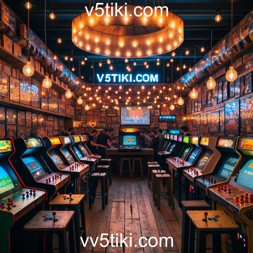 Os Clássicos dos Jogos Arcade em v5tiki.com
